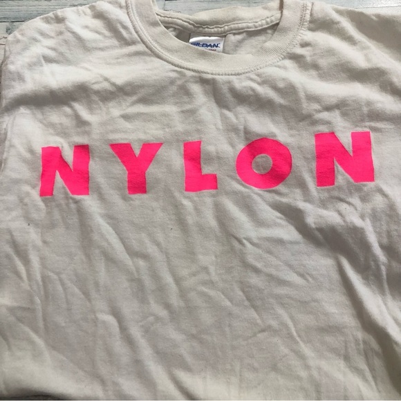 NYLON Magazine White T-Shirt - Picture 3 of 5